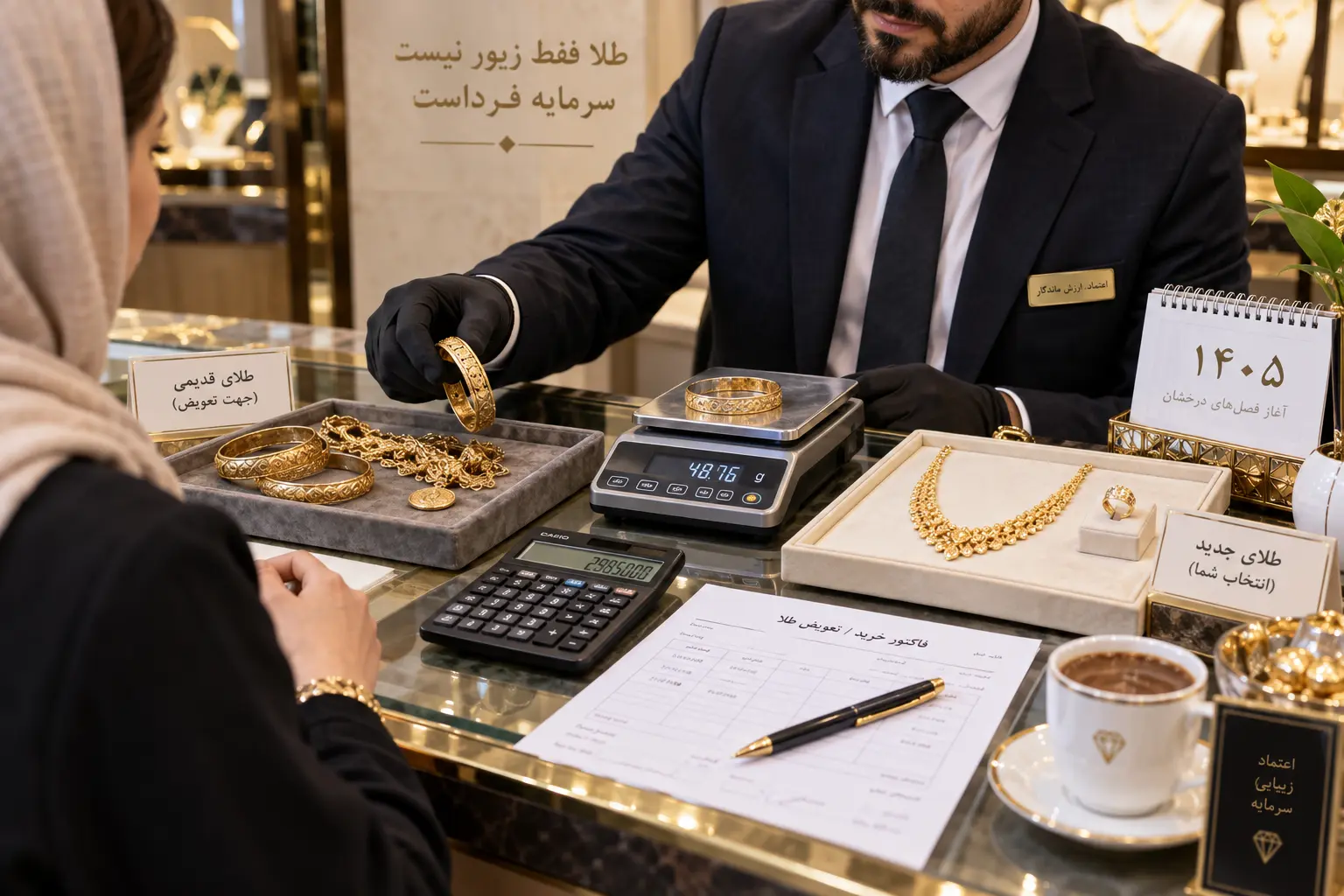 بهترین زمان تعویض طلا